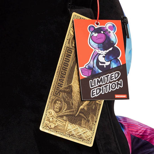 MOCHILA OSO MORADA ELECTRONICA SPRAYGROUND